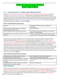 portage learning pharmacology Exam 9 Study Guide 2022&sol;23