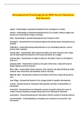 Psychology Bundled Exams With All Correct Questions And Answers