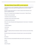 Movement Science Exam &lpar;100&percnt; correct answers&rpar;