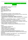  NURS 373 midterm SUMMARY NOTES BY EXPERT
