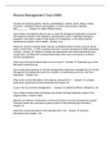 Record Management Test USMC