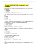  Breast ARDMS&sol;268 Questions and Answers