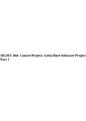 MGMT 404- Course Project: Getta Byte Software Project Part 1.