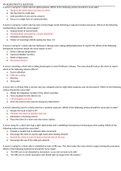 Exam &lpar;elaborations&rpar; ATI NEURO 2023 PRACTICE QUESTIONS WITH 100&percnt;ANSWERS