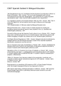 CSET Spanish Subtest IV Bilingual Education