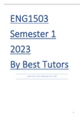 ENG1503 Assignment 1 Semester 1 2023 (SOLUTIONS)