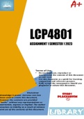 LCP4801 ASSIGNMENT 1 SEMESTER 1 2023