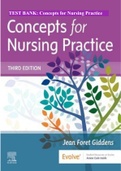 Test bank for Concepts for Nursing Practice 3rd Edition by Jean Foret Giddens 9780323581936 Chapter 1-57 Complete Guide&period;