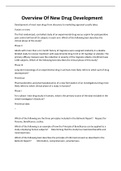 Overview Of New Drug Development