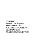 ENN1504 SEMESTER 01 (2023) ASSIGNMENT 02
