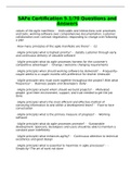 SAFe Certification 5&period;1&sol;70 Questions and Answers