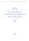 Ati Exit exam RN Comprehensive Predictor 2023 Form A, B & C.pdf
