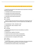 Maternal Child Care Nursing Final Exam With Questions And Answers