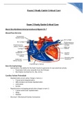 NR 340-Exam 2 Study Guide-Critical Care Graded A&plus;