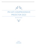PN VATI COMPREHENSIVE  PREDICTOR 2023 graded A+