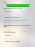 CERTIFIED EKG TECHNICIAN &lpar;CET&rpar; EXAM QUESTIONS AND ANSWERS &lpar;2023&rpar; &lpar;VERIFIED ANSWERS BY EXPERT&rpar;