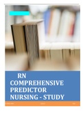 ATI RN COMPREHENSIVE PREDICTOR NURSING - STUDY GUIDE COMPLETE WITH RATIONALE SPRING 2023