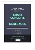 Verslag Smart Concepts onderzoek.