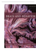 TEST BANK AN INTRODUCTION TO BRAIN AND BEHAVIOUR 6TH EDITION BRYAN KOLB ALL CHAPTERS COMPLETE&comma;A &plus; RATED AND 100&percnt; VERIFIED&period;
