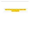 Path 231 Exams Reviews Latest Update 100&percnt;  Correct Rated A&plus;