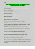 IAHSS BASIC EXAM QUESTIONS AND ANSWERS &lpar;2023&rpar; &lpar;VERIFIED ANSWERS BY EXPERT&rpar; 