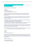 Federal Mortgage Related Laws Test Exam&semi; GUARANTEED A&plus;
