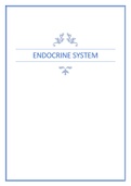  BIOLOGY MISC 4. Endocrine system Complete Study Guide_ Guaranteed Success.