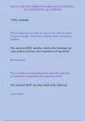 SNCOA LDR-303S IMPROVING ORGANIZATIONS&lpar;2024- 2025&rpar; QUESTIONS and ANSWERS