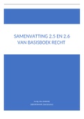 Samenvatting Basisboek Recht, ISBN: 9789001747640  RECHTEN