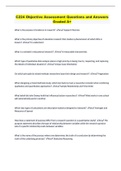 C224 Objective Assessment Questions and Answers Graded A&plus;