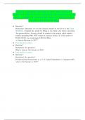 EXCEL CRASH COURSE EXAM 2024 LATEST VERSION FROM WALL STREET QUESTIONS AND 100&percnt; CORRECT ANSWERS &lpar;BRAND NEW&excl;&excl;&rpar;&sol;WSP EXCEL CRASH COURSE