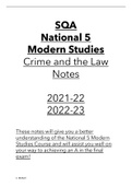 Modern Studies Course Notes