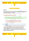 RNSG 2331 - Exam 3-Capstone-1