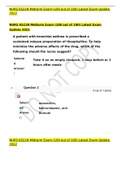 NURS 6521N Midterm Exam &lpar;100 out of 100&rpar; Latest Exam Update 2022