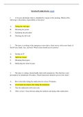 NCLEX PN Final exam questions and correct answers 
