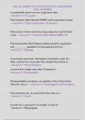 SSA ACADEMY 421 EXAM&lpar;2024-2025&rpar; QUESTIONS  AND ANSWERS