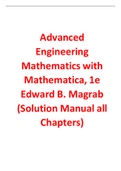Advanced Engineering Mathematics with Mathematica 1st Edition by Edward B. Magrab (Solutions Manual)