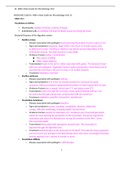 MICRO BIO 2100 Dr&period; Wilk&rsquo;s Note Guide for Microbiology Unit 10