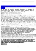 HESI PHARMACOLOGY FINAL EXAM Latest 2022&colon;2023 Questions & Answers
