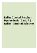 Relias Clinical Results - Dysrhythmia Basic A | Relias - Medical Solutions