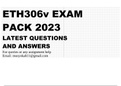 ETH306W EXAM PACK 2023