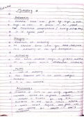 Mutation handwritten notes