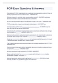 PCIP Exam Questions & Answers