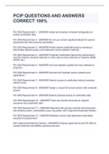 PCIP QUESTIONS AND ANSWERS CORRECT 100&percnt;