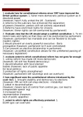 A-level Politics - Paper 2 essay plans
