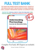 Test Bank For Understanding Pharmacology: Essentials for Medication Safety 2nd Edition By M.Linda Workman; Linda LaCharity 9781455739769 Chapter 1-32 Complete Guide .