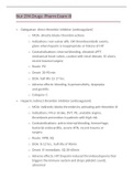 Nur 294 Drugs&colon; Pharm Exam III