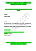 NURS 6521N MIDTERM EXAM QUESTION AND ANSWERS &lpar;100&sol;100 POINTS&rpar;