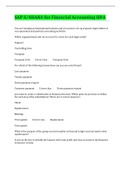 SAP S&sol;4HANA for Financial Accounting Q&A