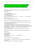 BUNDLE: SAP S/4HANA  Certification / SAP Certification Exams 2023